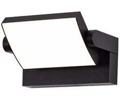 V-tac 17W LED paviršinis lauko šviestuvas, juodas, 3000K