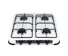 Promis KG400B hob Juodas Countertop Gas 4 zone(s)