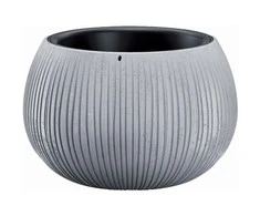 Prosperplast Gėlių vazonas Beton Bowl 19x29cm Pilka