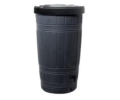 PROSPERPLAST RAINWATER CONTAINER WOODCAN Juodas 265L