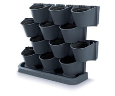 Vertikalūs sodo vazonai Prosperplast Cascade Garden IO2W600S-S433 55cm