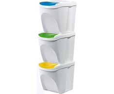 Prosperplast Kis Šiukšlių rūšiavimo sistema Sortibox PROGARDEN 392x293x456mm Anthracite