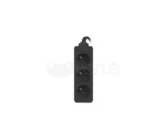 LANBERG PS0-03E-0150-BK 1.5M Juodas 3X 230V Lanter EXTENSION PL. CABLE FROM FULL COPPER