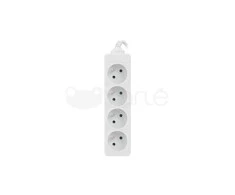 LANBERG PS0-04E-0150-W 1.5M Baltas 4X 230V Lanter EXTENSION PL. CABLE FROM FULL COPPER