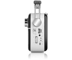 Radijas REAL-EL X-545 juodos spalvos