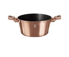 4,5 l troškintuvas 24 cm BERLINGER HAUS METALLIC LINE ROSE GOLD BH-1515-N