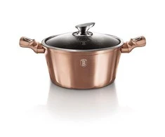 PUODAS 8.0L 30CM BERLINGER HAUS METALLIC ROSE GOLD BH-6194