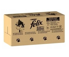 Purina Nestle Drėgnas Kačių Maistas - Purina Felix Mix 120x85g