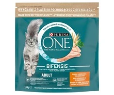 Sausas kačių maistas ONE BIFENSIS, vištiena, 1,5kg