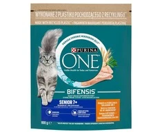 Purina Nestle One Bifensis Senior 7+ – sausas kačių maistas – 800g