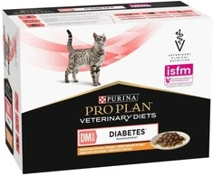Purina Nestle Drėgnas Kačių Maistas - Purina Pro Plan Veterinarinė Dieta DM St/Ox - 10 x 85g