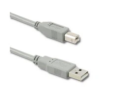 QOLTEC 50393 Qoltec kabelis USB 2.0 A tipo kištukas USB B kištukas 0,19 m