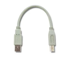 QOLTEC 50393 Qoltec kabelis USB 2.0 A tipo kištukas USB B kištukas 0,19 m