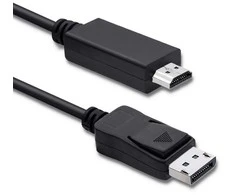 QOLTEC 50436 Qoltec Cable DisplayPort v1.2 / HDMI 4Kx2K 2m