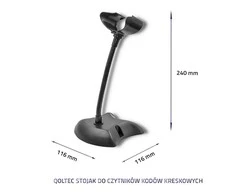 QOLTEC stovas brūkšninių kodų skaitytuvams