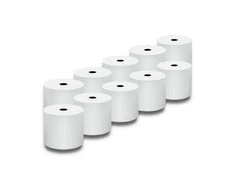 QOLTEC 51897 Terminis rulonas 57 x 40 55g / m2 10 vnt. Būkite BPA
