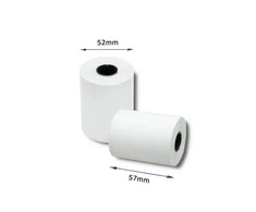 QOLTEC 51899 Terminis rulonas 57 x 16 55g / m2 10 vnt. Būkite BPA