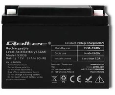 QOLTEC 53036 Qoltec Baterija AGM 12V