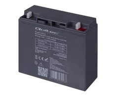 QOLTEC 53046 Qoltec Baterija AGM 12V 17Ah maks.255A