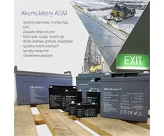QOLTEC Baterija AGM 6V 7.2Ah