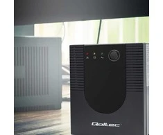 QOLTEC 53777 nepertraukiamo maitinimo linijos interaktyvus monolitas 2000VA 1200W