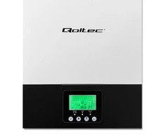 QOLTEC 53876 hibridinis autonominis saulės energijos inverteris, 2,4 kW 80A MPPT sinusas
