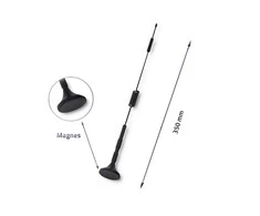 QOLTEC Omnidirectional Antena 4G LTE DUAL 7dBI Indoor Outdoor