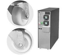 QOLTEC 52283 Nepertraukiamo maitinimo šaltinis UPS / 6kVA / 6000W / Galios koeficientas 1.0 / LCD / EPO / USB / Prisijungęs