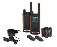 Radijo stotelė - racija  MOTOROLA TALKABOUT T82  2vnt.