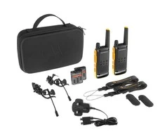 Motorola Talkabout T82 Extreme Twin Pack dvipusis radijas 16 kanalų juodas, oranžinis