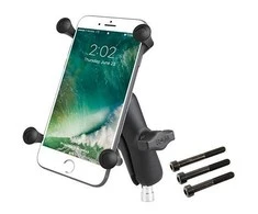 Ram Mounts Laikiklis - RAM X-Grip Didelis Su Motociklo Vairo Spaustuku