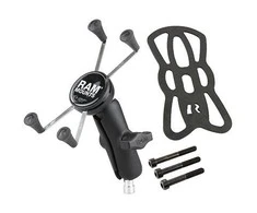 Ram Mounts Laikiklis - RAM X-Grip Didelis Su Motociklo Vairo Spaustuku