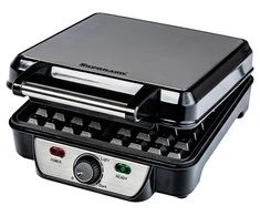 Vaflinė - Ravanson GR-7030 1100 W, Juoda