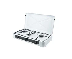 Ravanson 3 degiklių dujinė viryklė K-03T, Baltos spalvos