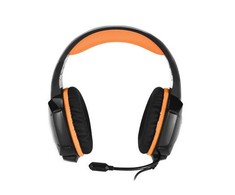 Ausinės REAL-EL GDX-7700 SURROUND 7 juodos spalvos, SURROUND 7.1