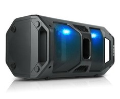 Nešiojama kolonėlė REAL-EL X-757, LED RGB, 50 W, juoda