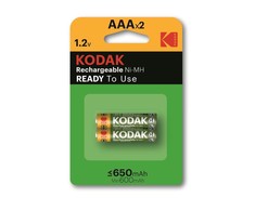 Kodak Akumulatorki Ni-MH baterie AAA, 2-pack