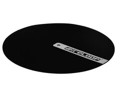 Reloop slipmat logotipas – mata do gramofonu