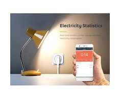 Nuotoliniu būdu valdomas WiFi lizdas Android iOS Alexa Google Home laikmatis GreenBlue GB705 max 3840W