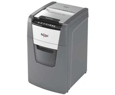 Rexel Optimum AutoFeed+ 130X popieriaus smulkintuvas skersinis smulkinimas 55 dB 22 cm juoda, sidabrinė
