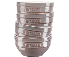 STAUB APVALUS DUBULAS 40508-148-0 14 CM - 4 VIENŲ RINKINYS
