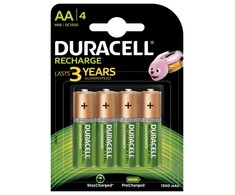 Baterija - Duracell AA 1300 mAh Įkraunama NiMH 4-vnt.