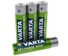 VARTA HR03 AAA Recharge Accu Power 800 mAh 56703 Rechargeable batteries 4 pc(s) Žalias