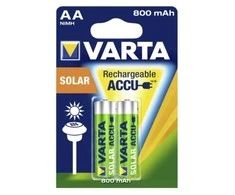 Varta AA HR6 Pakraunamos Baterijos Solar 800mAh 2vnt