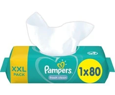 Pampers Freshclean Baby Wipes 80 servetėlių