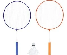 Nils Extreme Badmintono rinkinys Nils NRZ052 Junior, plienas, 2 raketės, badmintono plunksniukas
