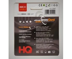 IMRO atminties kortelė Micro SD 32GB 100MB/s class 10 UHS I su adapteriu SD