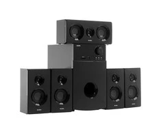 Kompiuterio kolonėlės Speakers SVEN HT-210, juodas (125W, Bluetooth, Optical, Coaxial, FM, USB/SD, Ekranas, RC unit), SV-014124