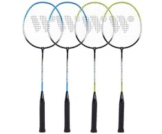 Nils Badmintono rakečių rinkinys Wish Steeltec 416