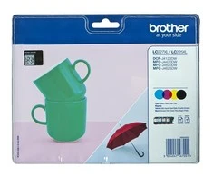 Supakuokite Brother LC227XLVALBP CMYK lizdinę plokštelę DCP-J4120DW/MFC-J4420DW/4425DW/4620DW